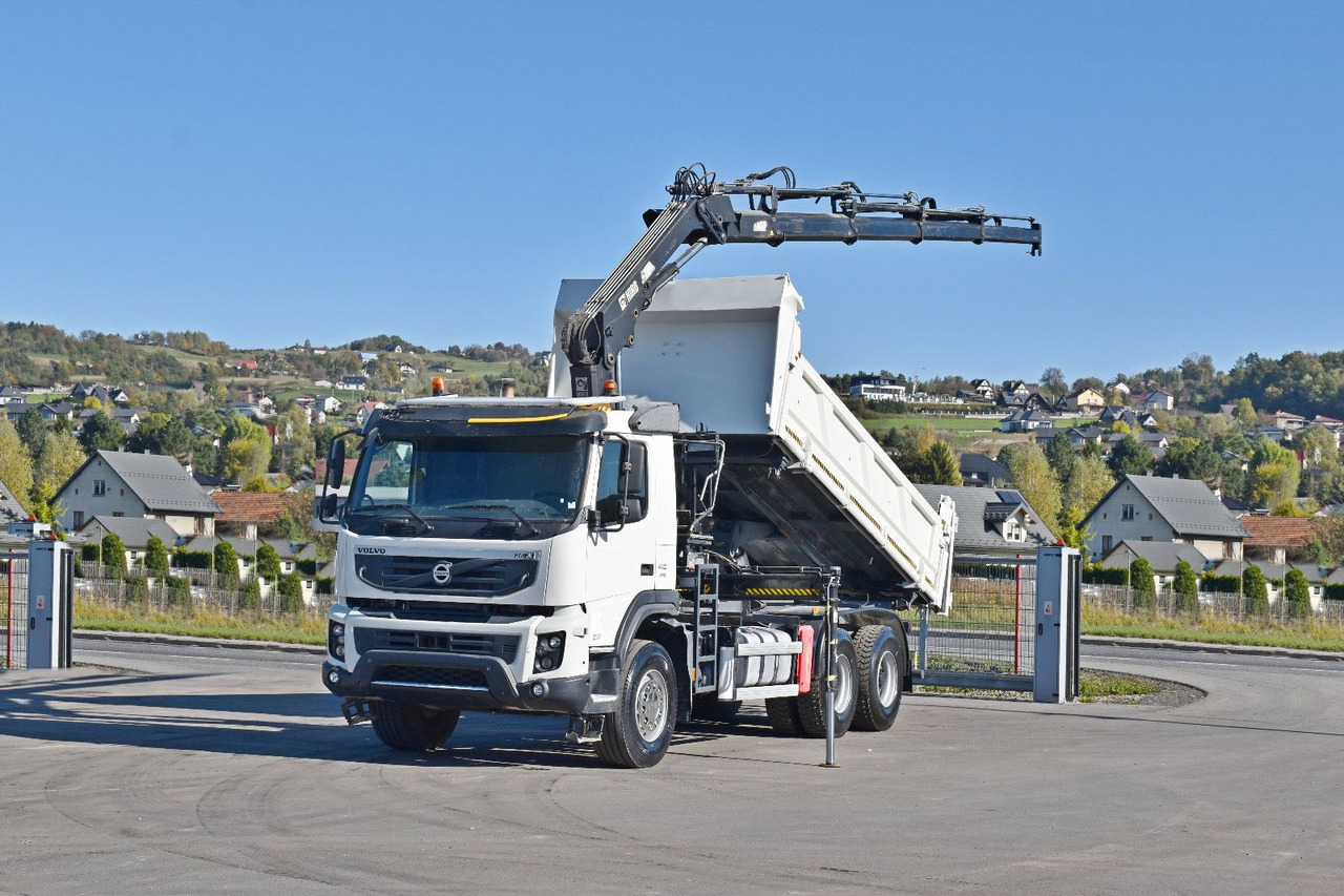 Volvo FMX 410 Kipper 5,20m*HIAB 122 D-4 HIDUO/FUNK*6x4 - Самоскид вантажівка: фото 2 Volvo FMX 410 Kipper 5,20m*HIAB 122 D-4 HIDUO/FUNK*6x4 - Самоскид вантажівка: фото 2
