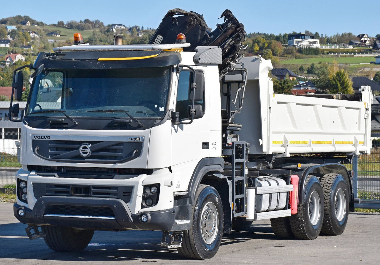 Volvo FMX 410 Kipper 5,20m*HIAB 122 D-4 HIDUO/FUNK*6x4 - Вантажівка з маніпулятором: фото 5 Volvo FMX 410 Kipper 5,20m*HIAB 122 D-4 HIDUO/FUNK*6x4 - Вантажівка з маніпулятором: фото 5