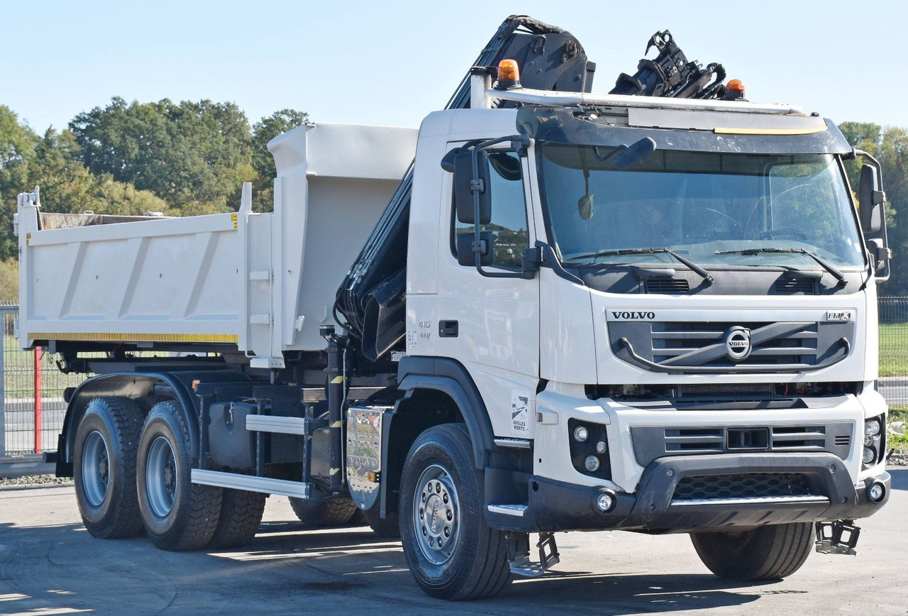 Volvo FMX 410 Kipper 5,20m*HIAB 122 D-4 HIDUO/FUNK*6x4 - Вантажівка з маніпулятором: фото 4 Volvo FMX 410 Kipper 5,20m*HIAB 122 D-4 HIDUO/FUNK*6x4 - Вантажівка з маніпулятором: фото 4