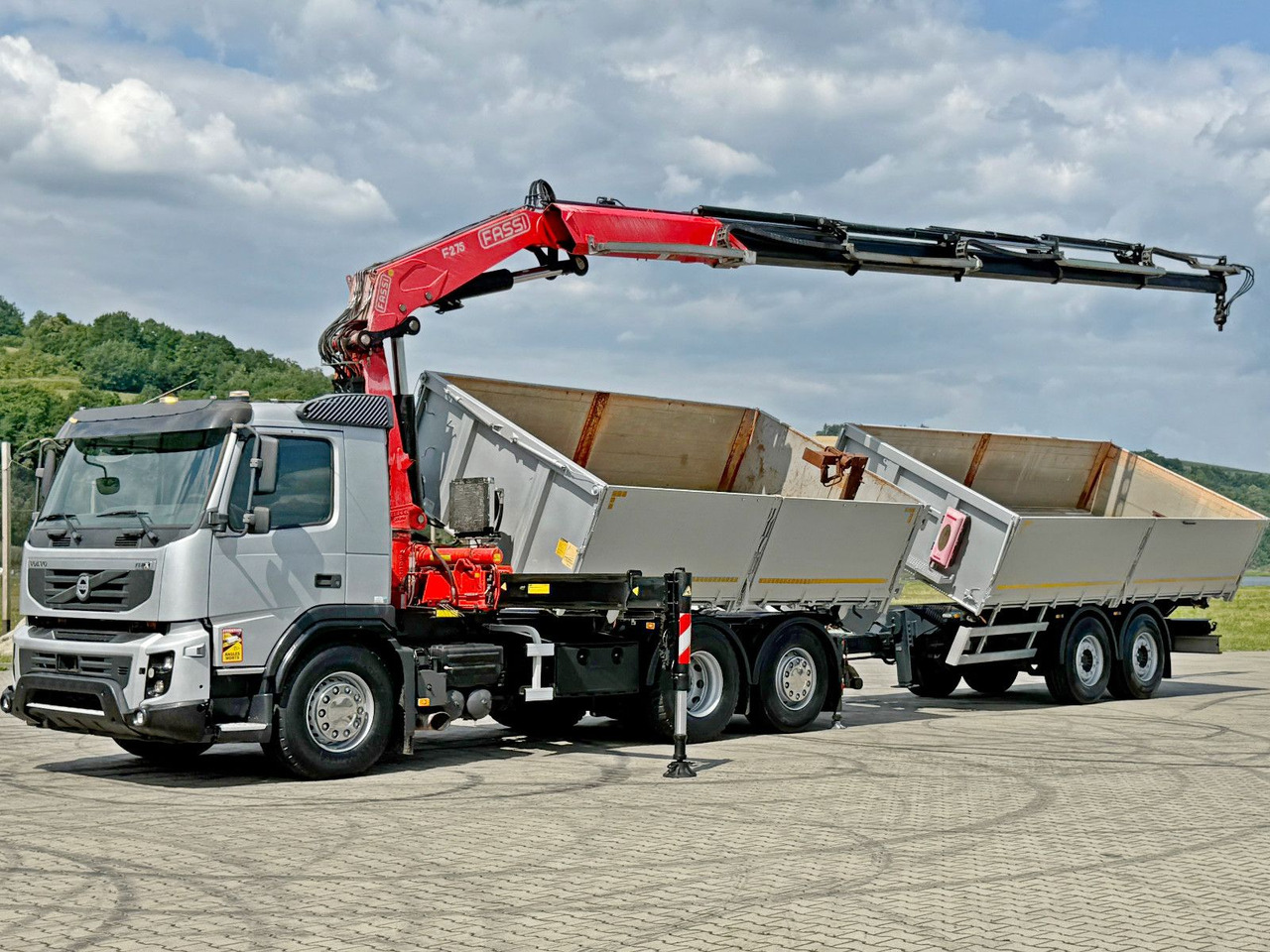 Volvo FMX 420* FASSI F275.2.25 + FUNK + Anhänger / TOP - Самоскид вантажівка, Вантажівка з маніпулятором: фото 3 Volvo FMX 420* FASSI F275.2.25 + FUNK + Anhänger / TOP - Самоскид вантажівка, Вантажівка з маніпулятором: фото 3