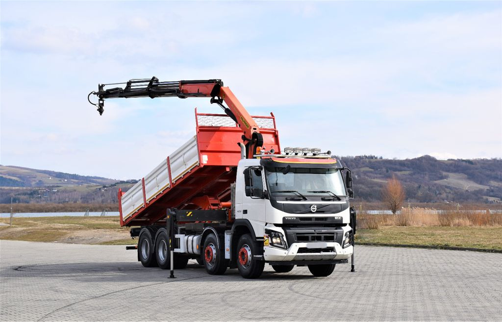 Volvo FMX 420 Kipper 6,20m *PK 1850 2 - SH B*FUNK/8x4 - Вантажівка з маніпулятором, Самоскид вантажівка: фото 2 Volvo FMX 420 Kipper 6,20m *PK 1850 2 - SH B*FUNK/8x4 - Вантажівка з маніпулятором, Самоскид вантажівка: фото 2