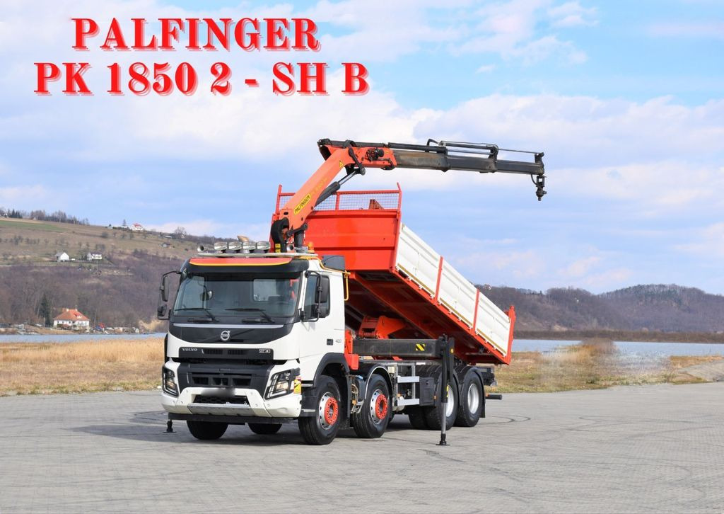 Volvo FMX 420 Kipper 6,20m *PK 1850 2 - SH B*FUNK/8x4 - Вантажівка з маніпулятором, Самоскид вантажівка: фото 1 Volvo FMX 420 Kipper 6,20m *PK 1850 2 - SH B*FUNK/8x4 - Вантажівка з маніпулятором, Самоскид вантажівка: фото 1