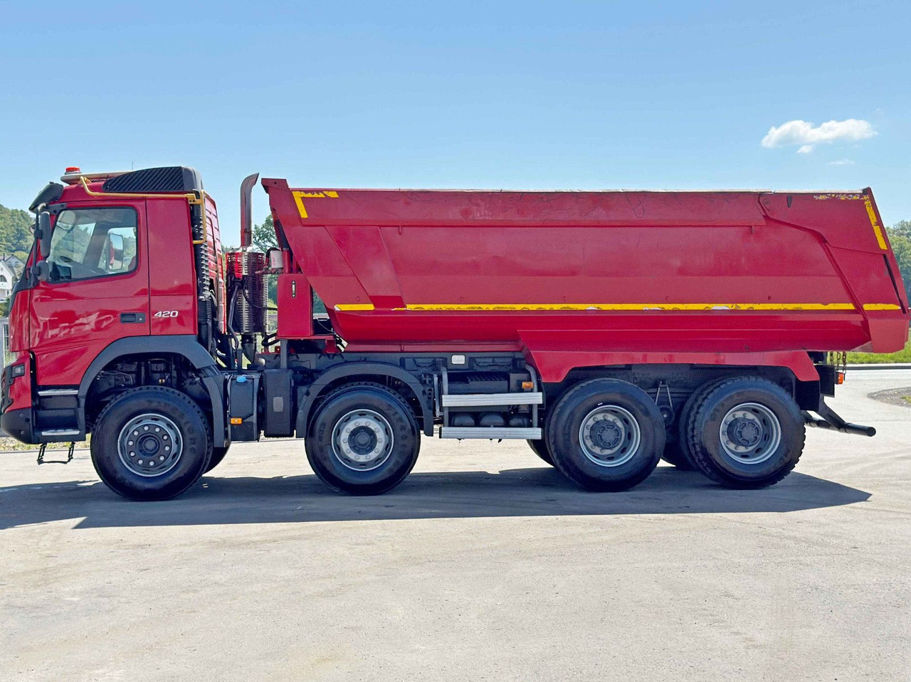 Volvo FMX 420 Kipper * TOPZUSTAND / 8x4 ! - Самоскид вантажівка: фото 5 Volvo FMX 420 Kipper * TOPZUSTAND / 8x4 ! - Самоскид вантажівка: фото 5