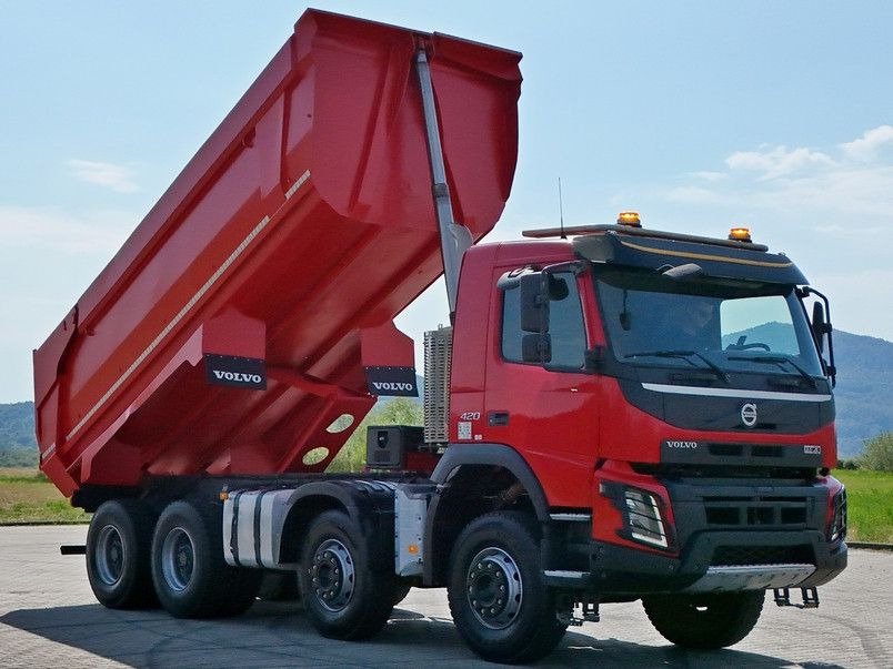 Volvo FMX 420 Kipper * TOPZUSTAND / 8x4 ! - Самоскид вантажівка: фото 4 Volvo FMX 420 Kipper * TOPZUSTAND / 8x4 ! - Самоскид вантажівка: фото 4