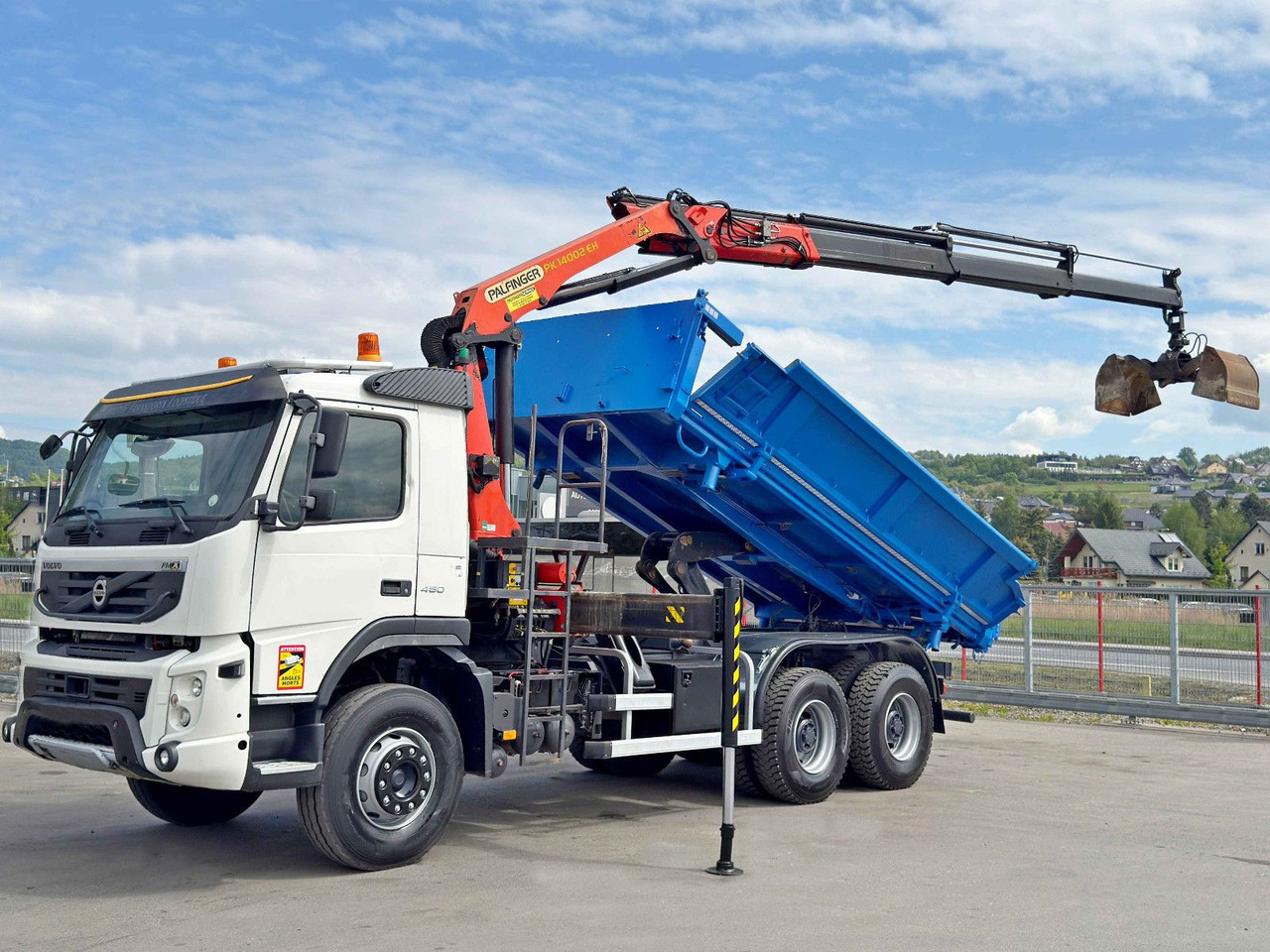 Volvo FMX 450 Kipper 5,15m * PK 14002-EH B * 6x4 * TOP - Вантажівка з маніпулятором: фото 3 Volvo FMX 450 Kipper 5,15m * PK 14002-EH B * 6x4 * TOP - Вантажівка з маніпулятором: фото 3