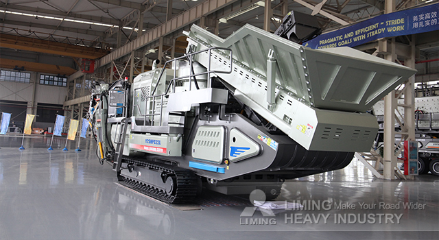 Liming Crawler type Mobile Bauxite Crusher - Мобільна дробарка: фото 3 Liming Crawler type Mobile Bauxite Crusher - Мобільна дробарка: фото 3