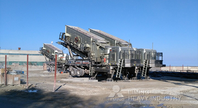 Liming High Speed Iron Ore Mobile Crusher - Мобільна дробарка: фото 1 Liming High Speed Iron Ore Mobile Crusher - Мобільна дробарка: фото 1
