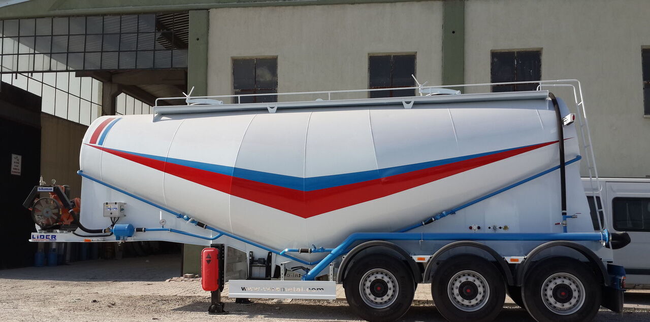 Новий Напівпричіп цистерна Для транспортування цементу LIDER 2024 NEW 80 TONS CAPACITY FROM MANUFACTURER READY IN STOCK: фото 8