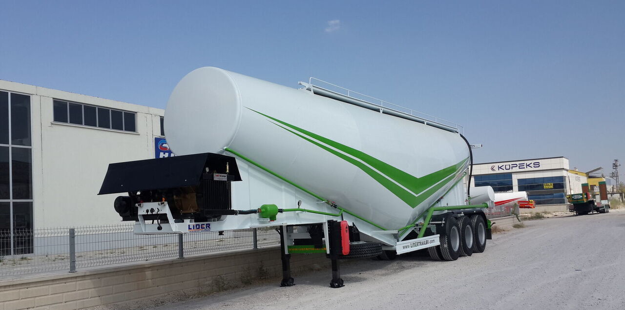Новий Напівпричіп цистерна Для транспортування цементу LIDER 2024 NEW 80 TONS CAPACITY FROM MANUFACTURER READY IN STOCK: фото 16