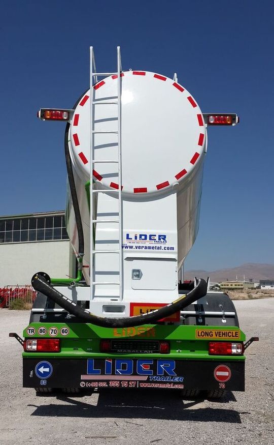 Новий Напівпричіп цистерна Для транспортування цементу LIDER 2024 NEW 80 TONS CAPACITY FROM MANUFACTURER READY IN STOCK: фото 6