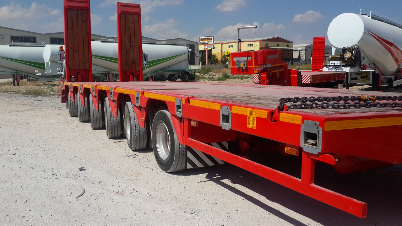 LIDER 2024 YEAR NEW MODELS containeer flatbes semi TRAILER FOR SALE - Низькорамна платформа напівпричіп: фото 4 LIDER 2024 YEAR NEW MODELS containeer flatbes semi TRAILER FOR SALE - Низькорамна платформа напівпричіп: фото 4