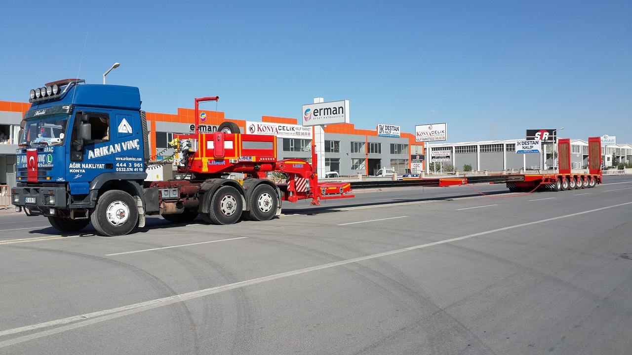 LIDER 2024 YEAR NEW MODELS containeer flatbes semi TRAILER FOR SALE - Низькорамна платформа напівпричіп: фото 2 LIDER 2024 YEAR NEW MODELS containeer flatbes semi TRAILER FOR SALE - Низькорамна платформа напівпричіп: фото 2