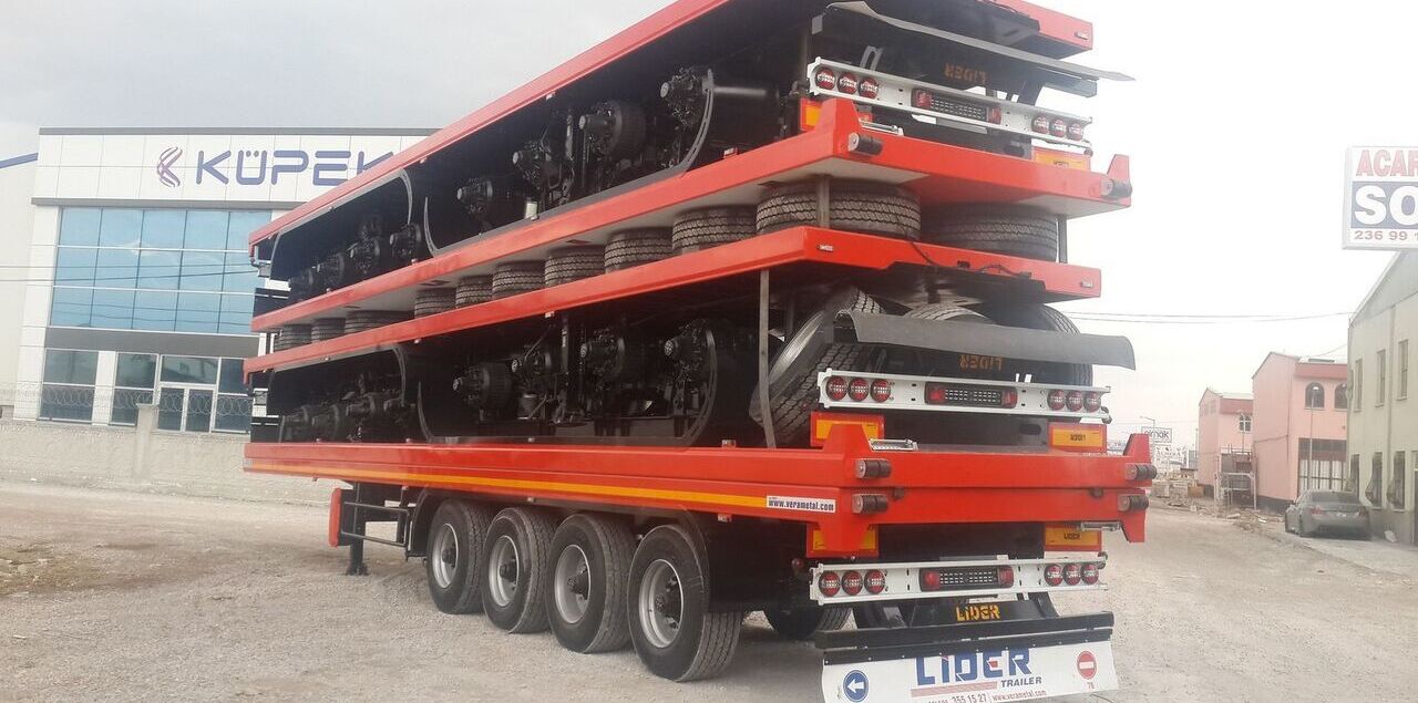 LIDER 2024 YEAR NEW TRAILER FOR SALE (MANUFACTURER COMPANY) - Бортовий причіп/ Платформа: фото 1 LIDER 2024 YEAR NEW TRAILER FOR SALE (MANUFACTURER COMPANY) - Бортовий причіп/ Платформа: фото 1
