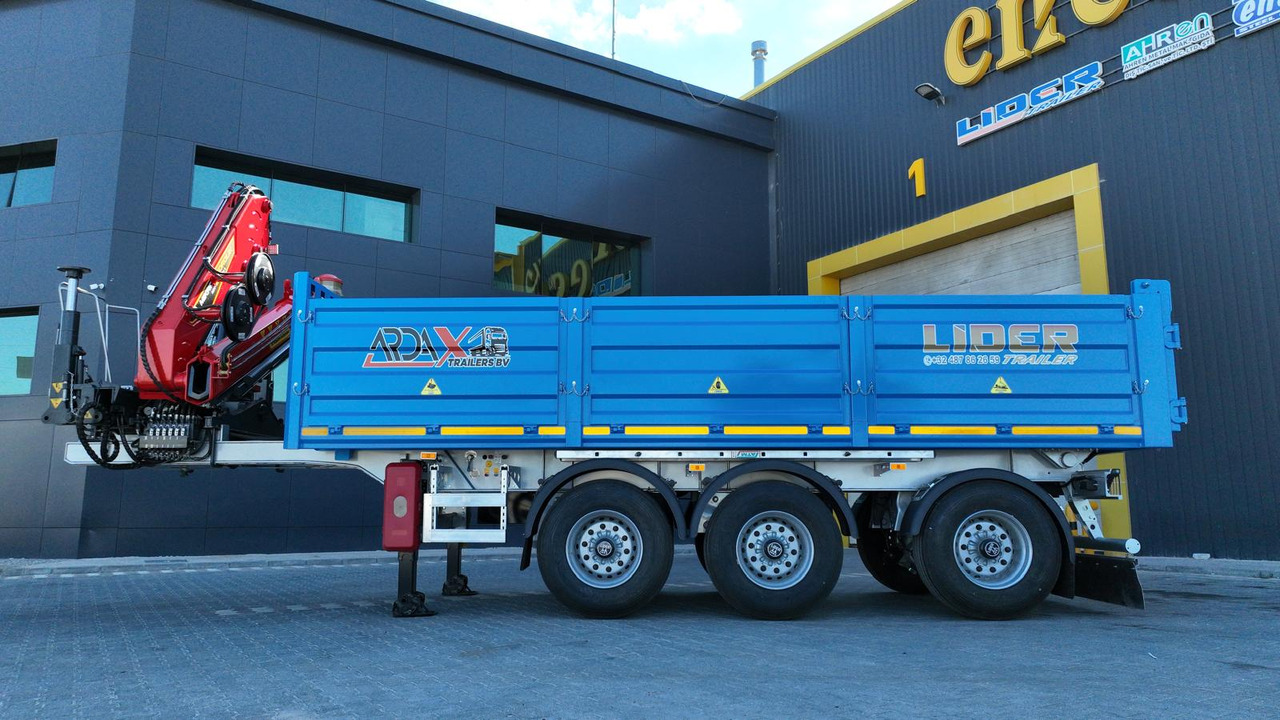 Новий Самоскид напівпричіп Для транспортування ліси LIDER 2025 MODELS YEAR NEW (MANUFACTURER COMPANY LIDER TRAILER & TANKER: фото 9