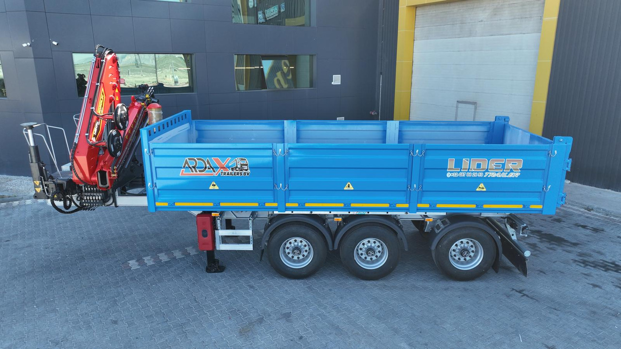 Новий Самоскид напівпричіп Для транспортування ліси LIDER 2025 MODELS YEAR NEW (MANUFACTURER COMPANY LIDER TRAILER & TANKER: фото 10