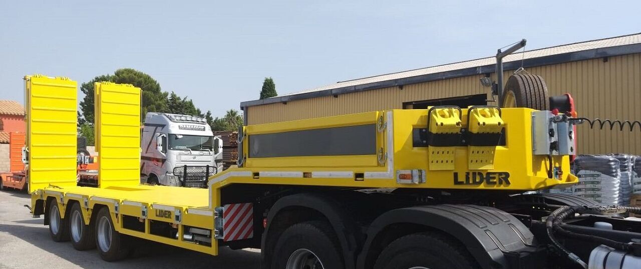 LIDER 2025 READY IN STOCK 50 TONS CAPACITY LOWBED - Низькорамна платформа напівпричіп: фото 5 LIDER 2025 READY IN STOCK 50 TONS CAPACITY LOWBED - Низькорамна платформа напівпричіп: фото 5