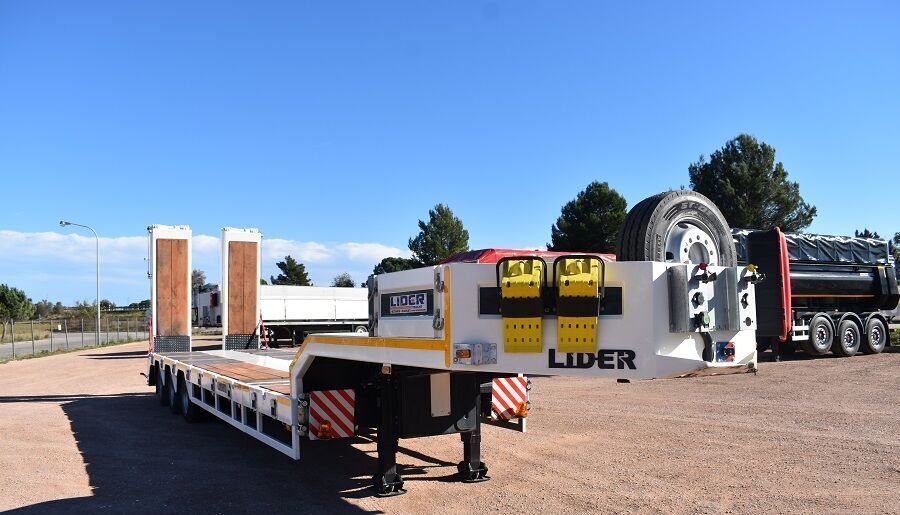 Новий Низькорамна платформа напівпричіп LIDER 2025 YEAR NEW LOWBED TRAILER FOR SALE (MANUFACTURER COMPANY): фото 11