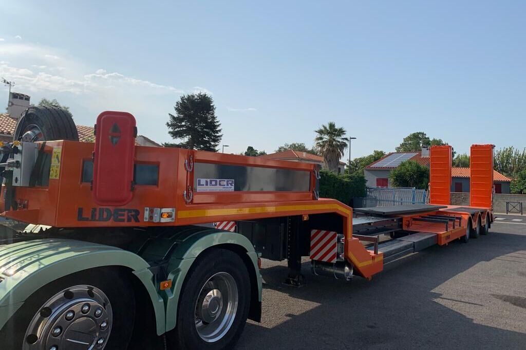LIDER 2025 YEAR NEW LOWBED TRAILER FOR SALE (MANUFACTURER COMPANY) - Низькорамна платформа напівпричіп: фото 3 LIDER 2025 YEAR NEW LOWBED TRAILER FOR SALE (MANUFACTURER COMPANY) - Низькорамна платформа напівпричіп: фото 3