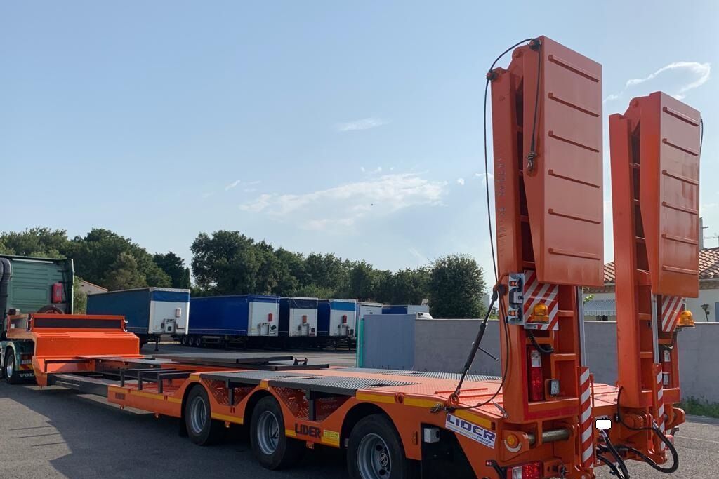 LIDER 2025 YEAR NEW LOWBED TRAILER FOR SALE (MANUFACTURER COMPANY) - Низькорамна платформа напівпричіп: фото 4 LIDER 2025 YEAR NEW LOWBED TRAILER FOR SALE (MANUFACTURER COMPANY) - Низькорамна платформа напівпричіп: фото 4