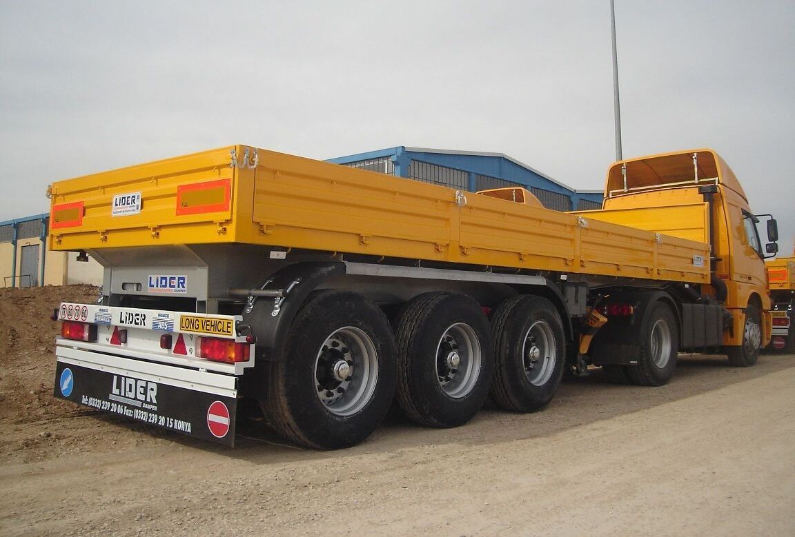 LIDER 2025 YEAR NEW TRAILER FOR SALE (MANUFACTURER COMPANY) - Бортовий причіп/ Платформа: фото 3 LIDER 2025 YEAR NEW TRAILER FOR SALE (MANUFACTURER COMPANY) - Бортовий причіп/ Платформа: фото 3