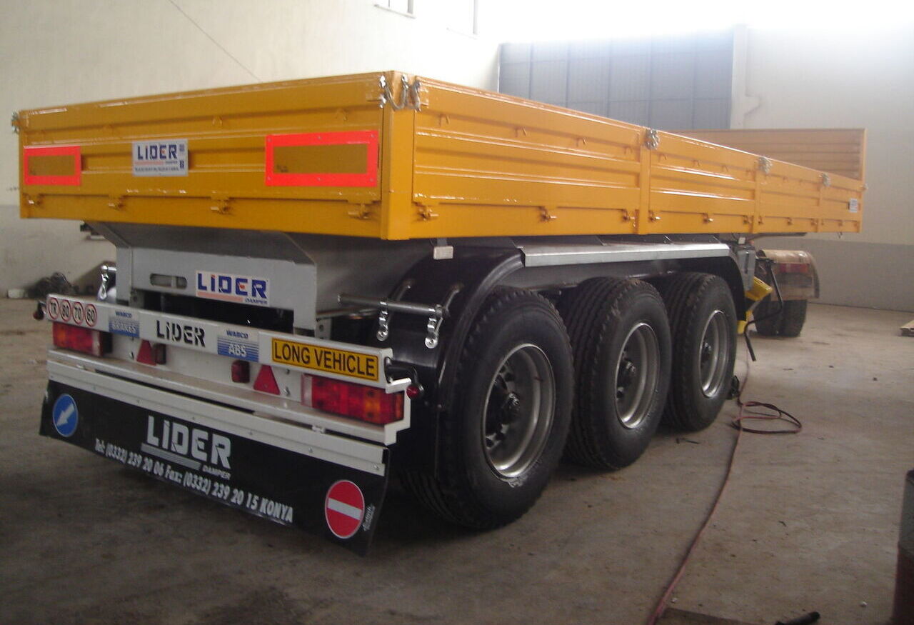 LIDER 2025 YEAR NEW TRAILER FOR SALE (MANUFACTURER COMPANY) - Бортовий причіп/ Платформа: фото 5 LIDER 2025 YEAR NEW TRAILER FOR SALE (MANUFACTURER COMPANY) - Бортовий причіп/ Платформа: фото 5