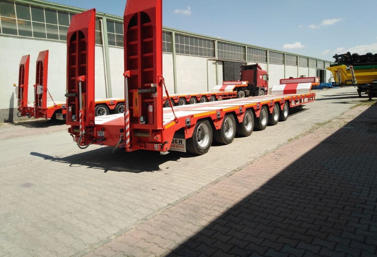 LIDER 2025 model 150 Tons capacity Lowbed semi trailer - Низькорамна платформа напівпричіп: фото 5 LIDER 2025 model 150 Tons capacity Lowbed semi trailer - Низькорамна платформа напівпричіп: фото 5