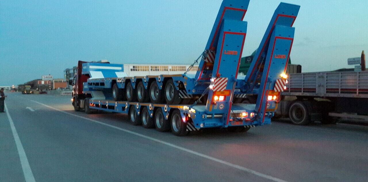 Новий Низькорамна платформа напівпричіп Для транспортування важкої техніки LIDER 2025 model new directly from manufacturer company available stock: фото 7