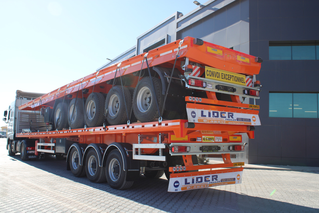 Новий Бортовий напівпричіп/ Платформа LIDER NEW 2024 MODELNEW READY IN STOCKS From MANUFACTURER STOCK: фото 12