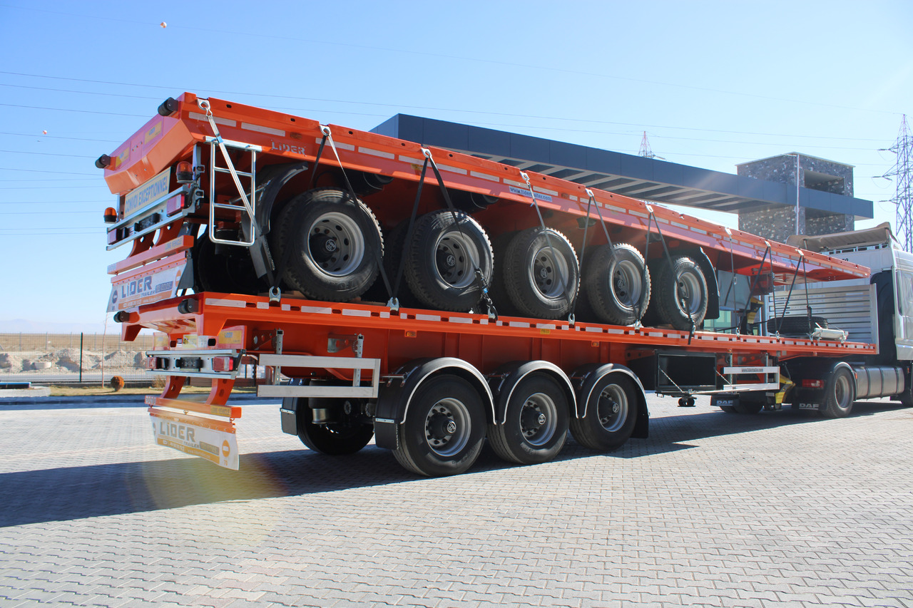 Новий Бортовий напівпричіп/ Платформа LIDER NEW 2024 MODELNEW READY IN STOCKS From MANUFACTURER STOCK: фото 11