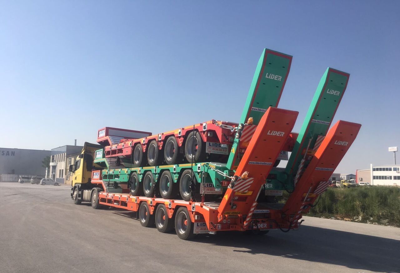LIDER TRAILER -ENES GROUP NEW remorque surbaissée 2024 YEAR (MANUFACTURER COMPANY) - Низькорамна платформа напівпричіп: фото 2 LIDER TRAILER -ENES GROUP NEW remorque surbaissée 2024 YEAR (MANUFACTURER COMPANY) - Низькорамна платформа напівпричіп: фото 2