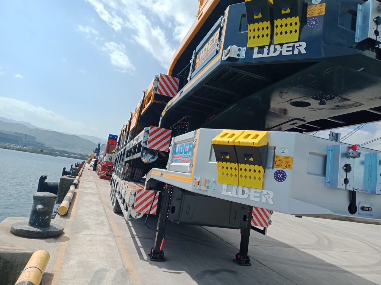 Новий Низькорамна платформа напівпричіп LIDER TRAILER  -ENES GROUP NEW remorque surbaissée 2024 YEAR (MANUFACTURER COMPANY): фото 6