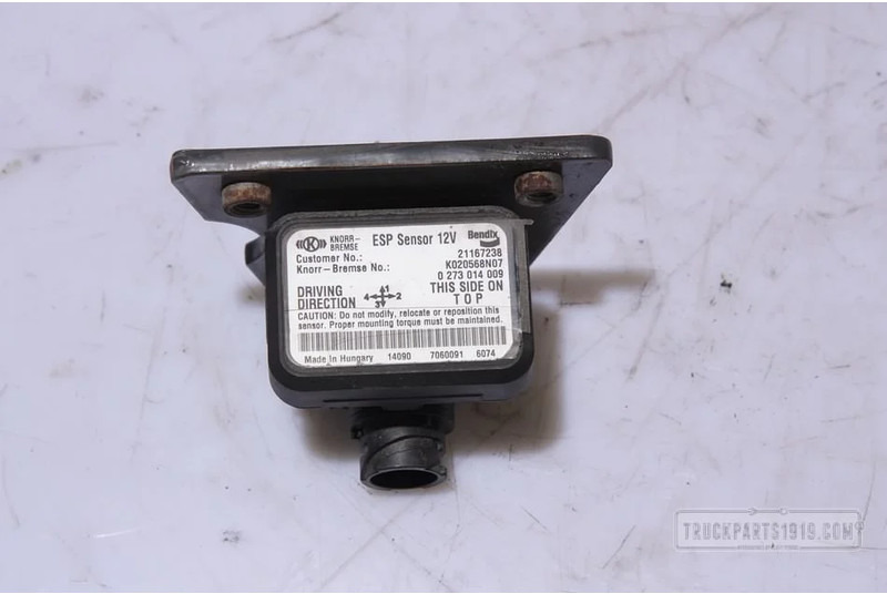 KNORR-BREMSE Electrical System ESP sensor RENAULT - Давач в категорії Вантажівки: фото 1 KNORR-BREMSE Electrical System ESP sensor RENAULT - Давач в категорії Вантажівки: фото 1