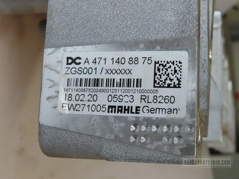 Mercedes-Benz A4711408875 EGR Koeler MB OM471 - Вихлопна система в категорії Вантажівки: фото 3 Mercedes-Benz A4711408875 EGR Koeler MB OM471 - Вихлопна система в категорії Вантажівки: фото 3
