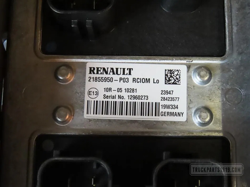 Renault 7421855950 RCIOM - Блок управління в категорії Вантажівки: фото 2 Renault 7421855950 RCIOM - Блок управління в категорії Вантажівки: фото 2