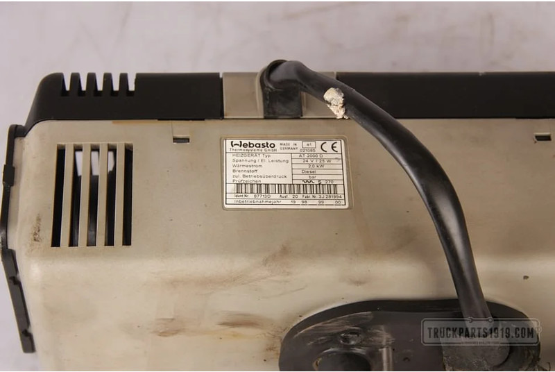 Webasto Heating, Ventilation & AC Standkachel AT2000D 2.0KW MAN - Опалення/ Вентиляція в категорії Вантажівки: фото 2 Webasto Heating, Ventilation & AC Standkachel AT2000D 2.0KW MAN - Опалення/ Вентиляція в категорії Вантажівки: фото 2