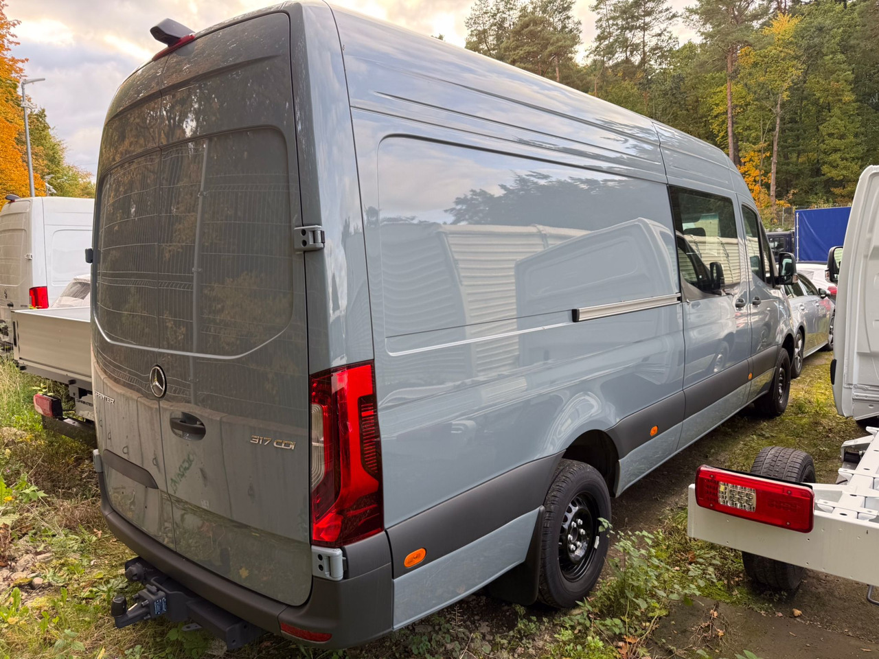 Mercedes-Benz Sprinter 317 L3H2 6-Sitzer - Суцільнометалевий фургон, Вантажопасажирський фургон: фото 4 Mercedes-Benz Sprinter 317 L3H2 6-Sitzer - Суцільнометалевий фургон, Вантажопасажирський фургон: фото 4