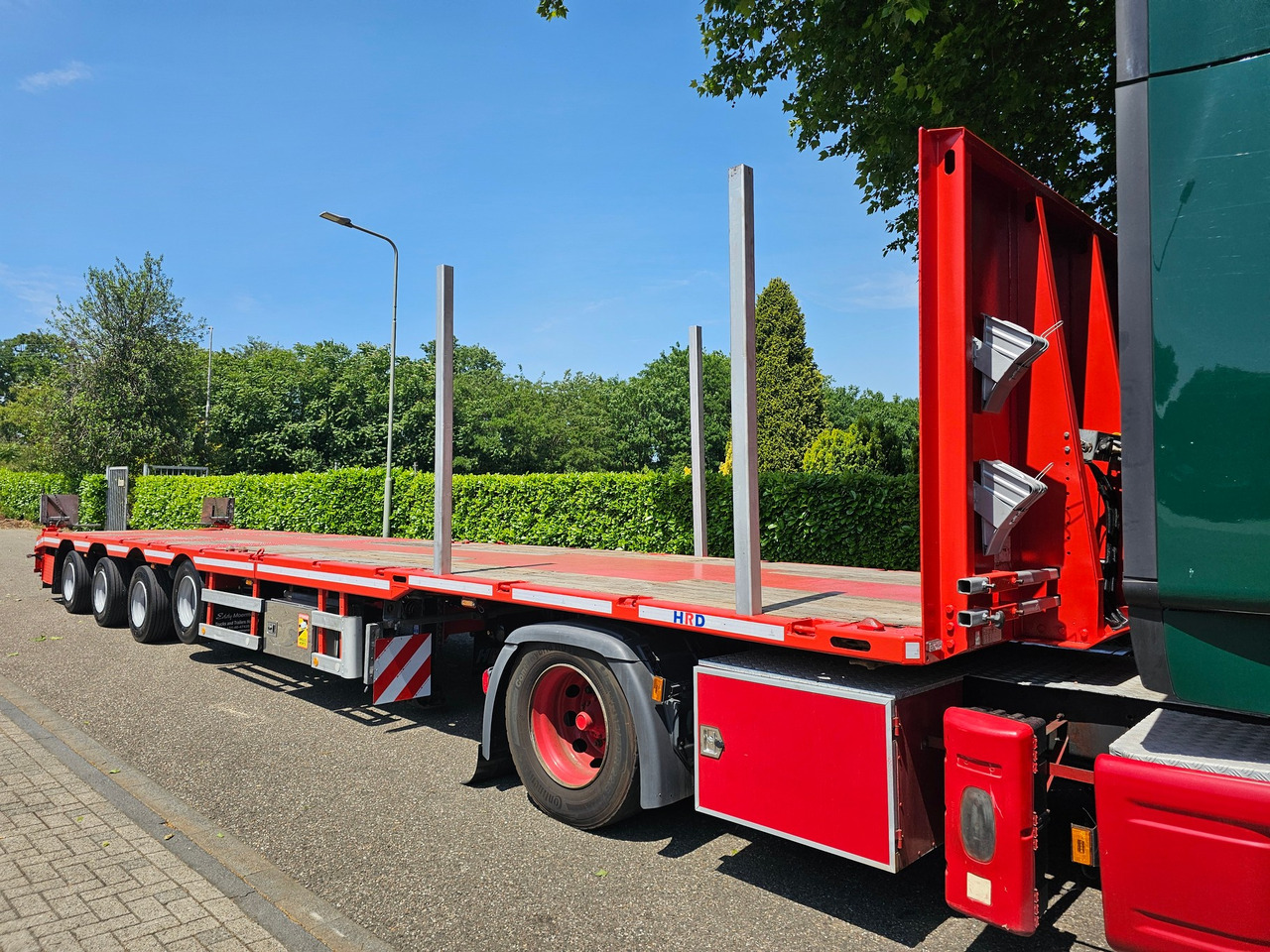 HRD SPTM4N Mega Telesopic - Бортовий напівпричіп/ Платформа: фото 3 HRD SPTM4N Mega Telesopic - Бортовий напівпричіп/ Платформа: фото 3