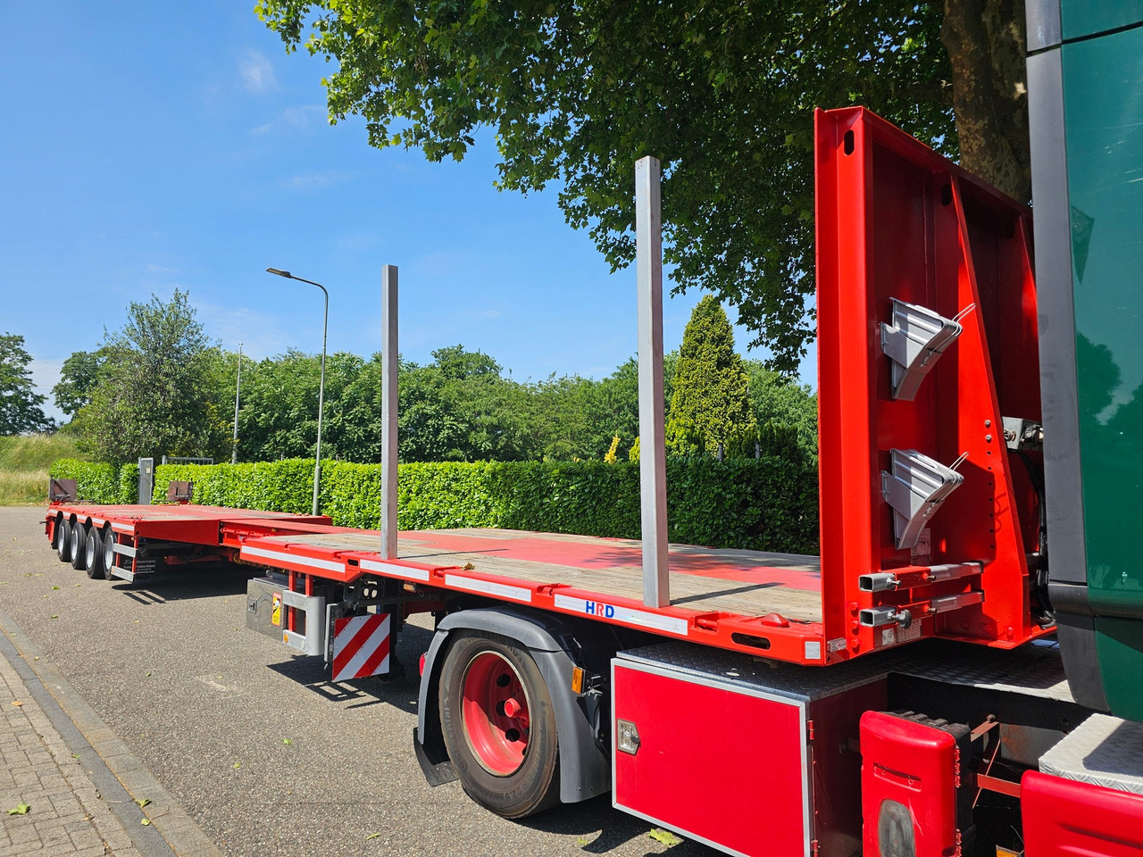 HRD SPTM4N Mega Telesopic - Бортовий напівпричіп/ Платформа: фото 2 HRD SPTM4N Mega Telesopic - Бортовий напівпричіп/ Платформа: фото 2