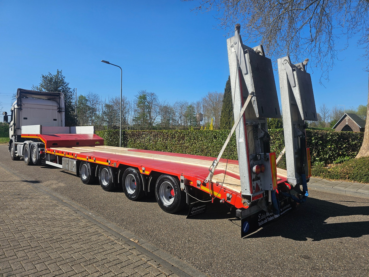Hangler SVS-H 580 Semie Lowloader - Низькорамна платформа напівпричіп: фото 2 Hangler SVS-H 580 Semie Lowloader - Низькорамна платформа напівпричіп: фото 2