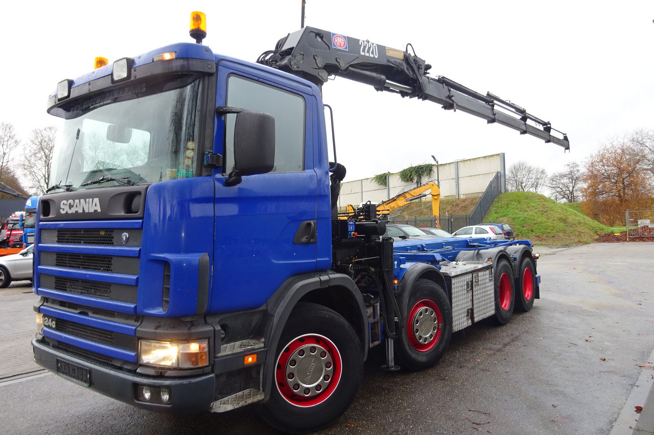 Вантажівка з маніпулятором Scania R 124G 420 8x2: фото 6