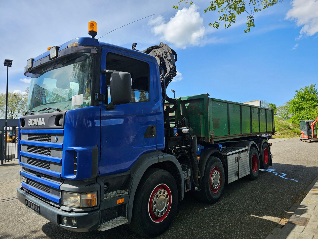 Scania R 124G 420 8x2 - Вантажівка з маніпулятором: фото 3 Scania R 124G 420 8x2 - Вантажівка з маніпулятором: фото 3
