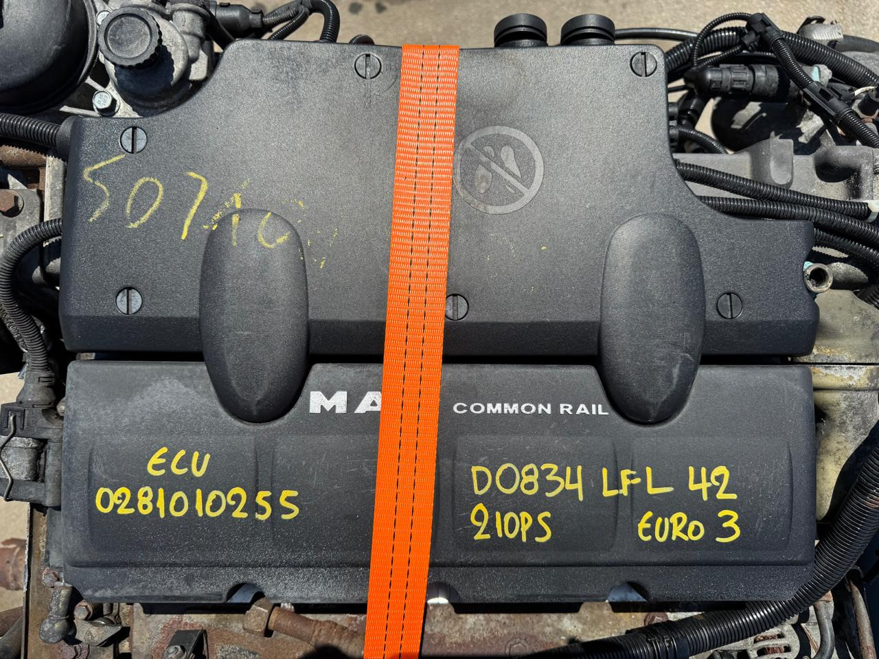 MAN TGL D0834LFL42 210PS EURO 3 - Двигун: фото 5 MAN TGL D0834LFL42 210PS EURO 3 - Двигун: фото 5