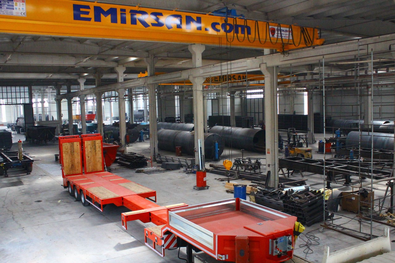 EMIRSAN 3 AXLE EXTENDABLE PLATFORM LOWBED - Низькорамна платформа напівпричіп: фото 3 EMIRSAN 3 AXLE EXTENDABLE PLATFORM LOWBED - Низькорамна платформа напівпричіп: фото 3