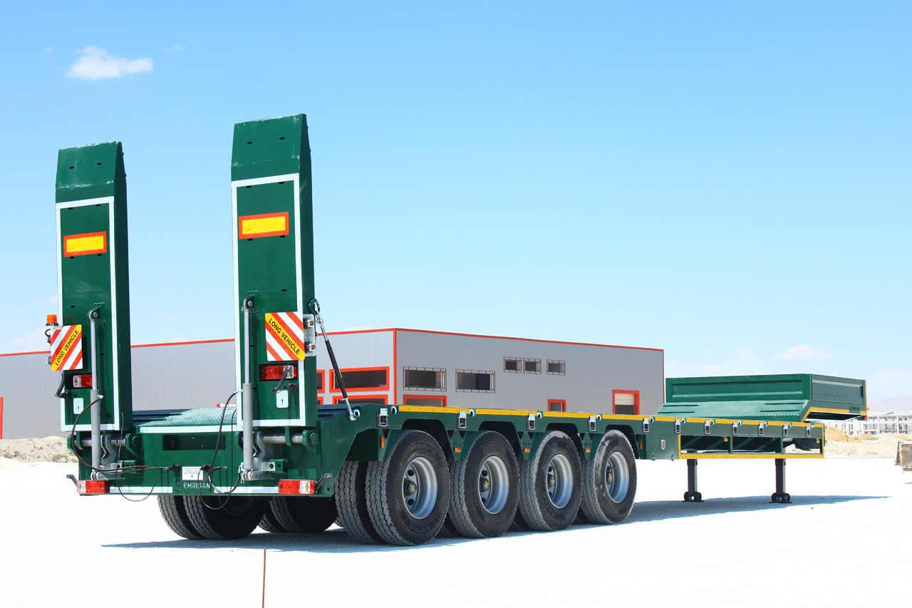 EMIRSAN 72 TONS CAPACITY 4 AXLE LOWBED - Низькорамна платформа напівпричіп: фото 5 EMIRSAN 72 TONS CAPACITY 4 AXLE LOWBED - Низькорамна платформа напівпричіп: фото 5