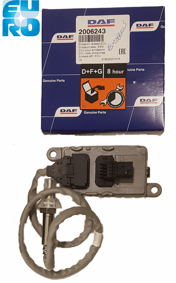 DAF EURO 6 NOX SENSOR 2006243 + 200 deposit - Вихлопна система в категорії Вантажівки: фото 1 DAF EURO 6 NOX SENSOR 2006243 + 200 deposit - Вихлопна система в категорії Вантажівки: фото 1