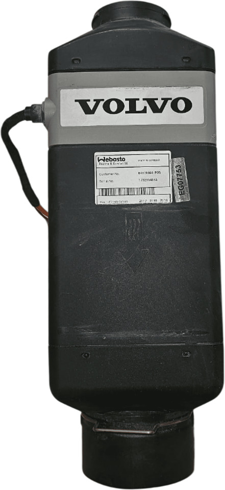 VOLVO WEBASTO LUCHTVERWARMER AIR TOP EVO 2000 24V/2kW | 84178403 - Опалення/ Вентиляція в категорії Вантажівки: фото 2 VOLVO WEBASTO LUCHTVERWARMER AIR TOP EVO 2000 24V/2kW | 84178403 - Опалення/ Вентиляція в категорії Вантажівки: фото 2