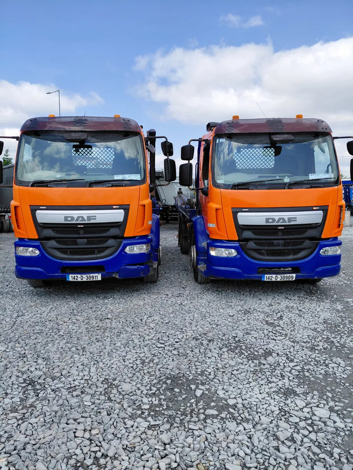 2014 DAF LF Skip Loader X 2 - Скіповий навантажувач вантажівка: фото 1 2014 DAF LF Skip Loader X 2 - Скіповий навантажувач вантажівка: фото 1