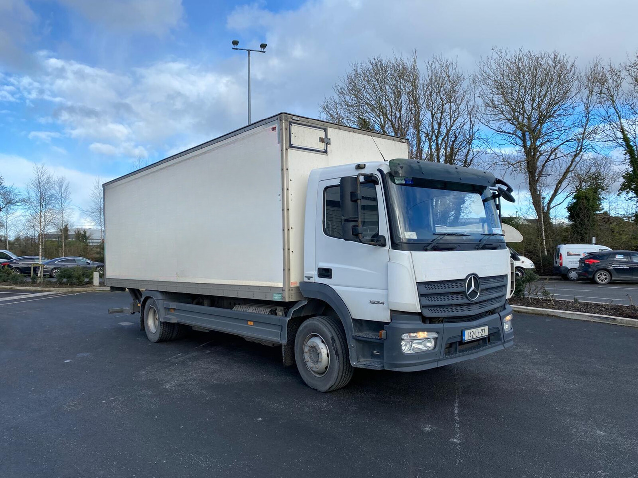 2014 Mercedes Atego 1524 - Вантажівка з закритим кузовом: фото 1 2014 Mercedes Atego 1524 - Вантажівка з закритим кузовом: фото 1