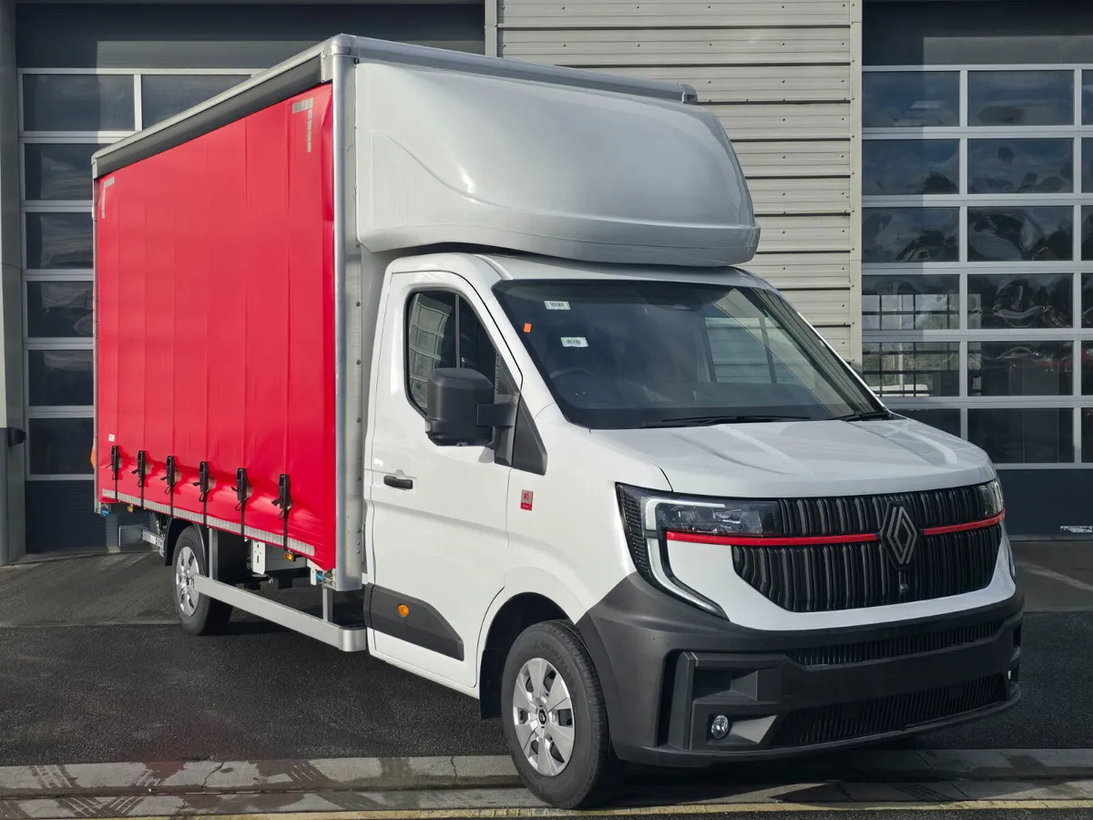 NEW Renault Master Red Edition Curtain Side - Тентований фургон: фото 1 NEW Renault Master Red Edition Curtain Side - Тентований фургон: фото 1