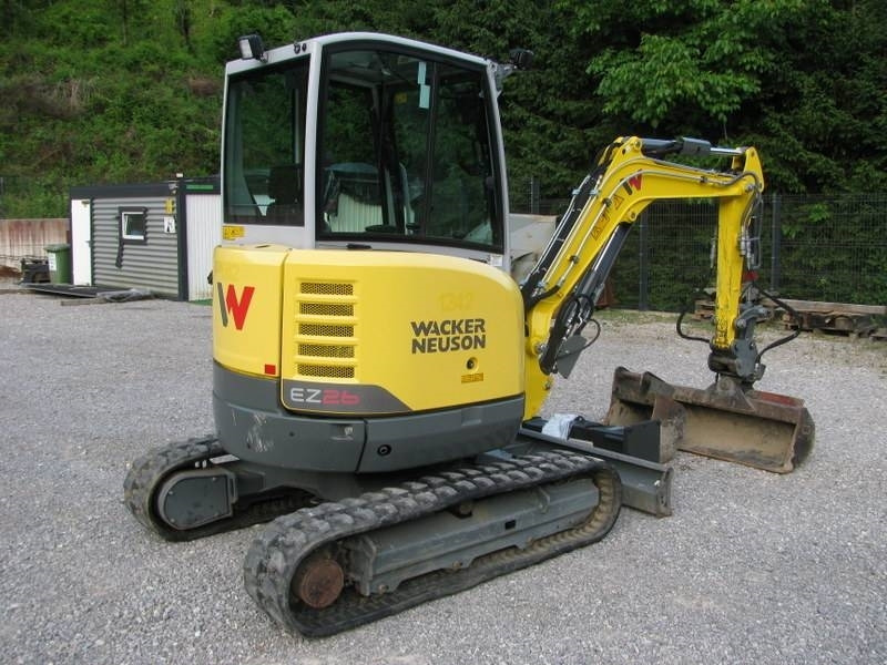 Міні-екскаватор Wacker Neuson EZ26 2 žlici + NOVO kladivo: фото 6